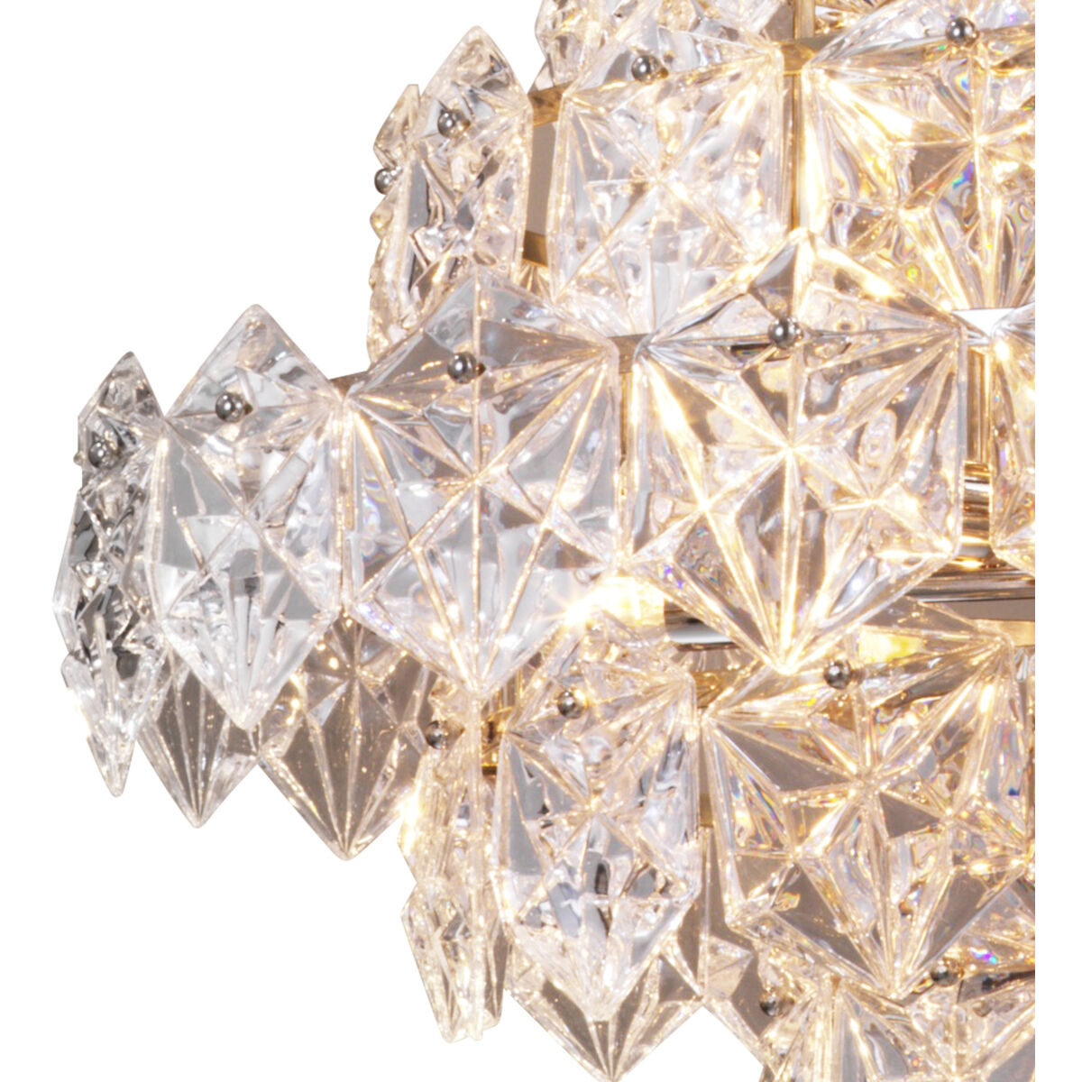 Hermitage 17 Light 31.5 inch Clear Glass Chandelier Ceiling Light, Large