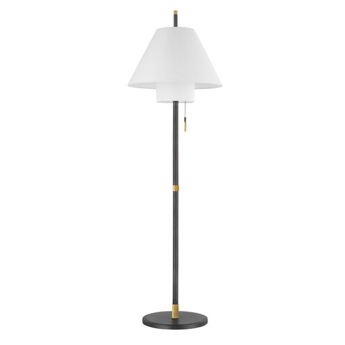 Glenmoore 66.25 inch 100.00 watt Aged Brass and Distressed Bronze Floor Lamp Portable Light