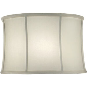 Ellie Off White 18 inch Lampshade, Empire