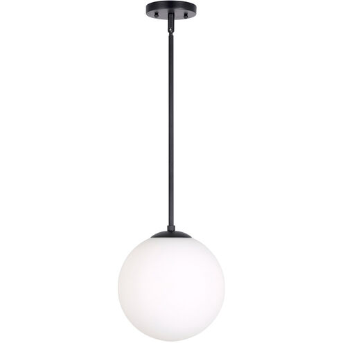 Selene 1 Light 10 inch Black Pendant Ceiling Light