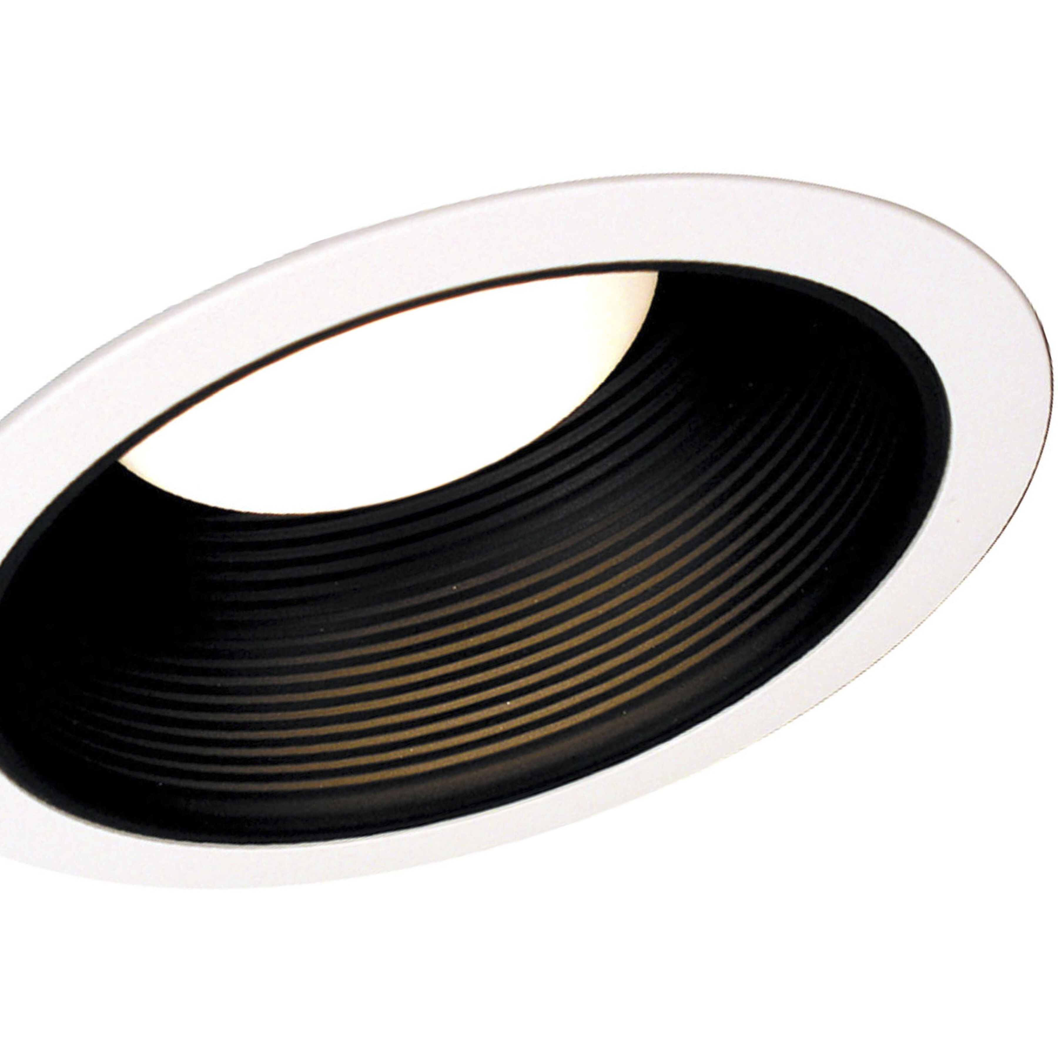 Intra White with Black Recessed Trim