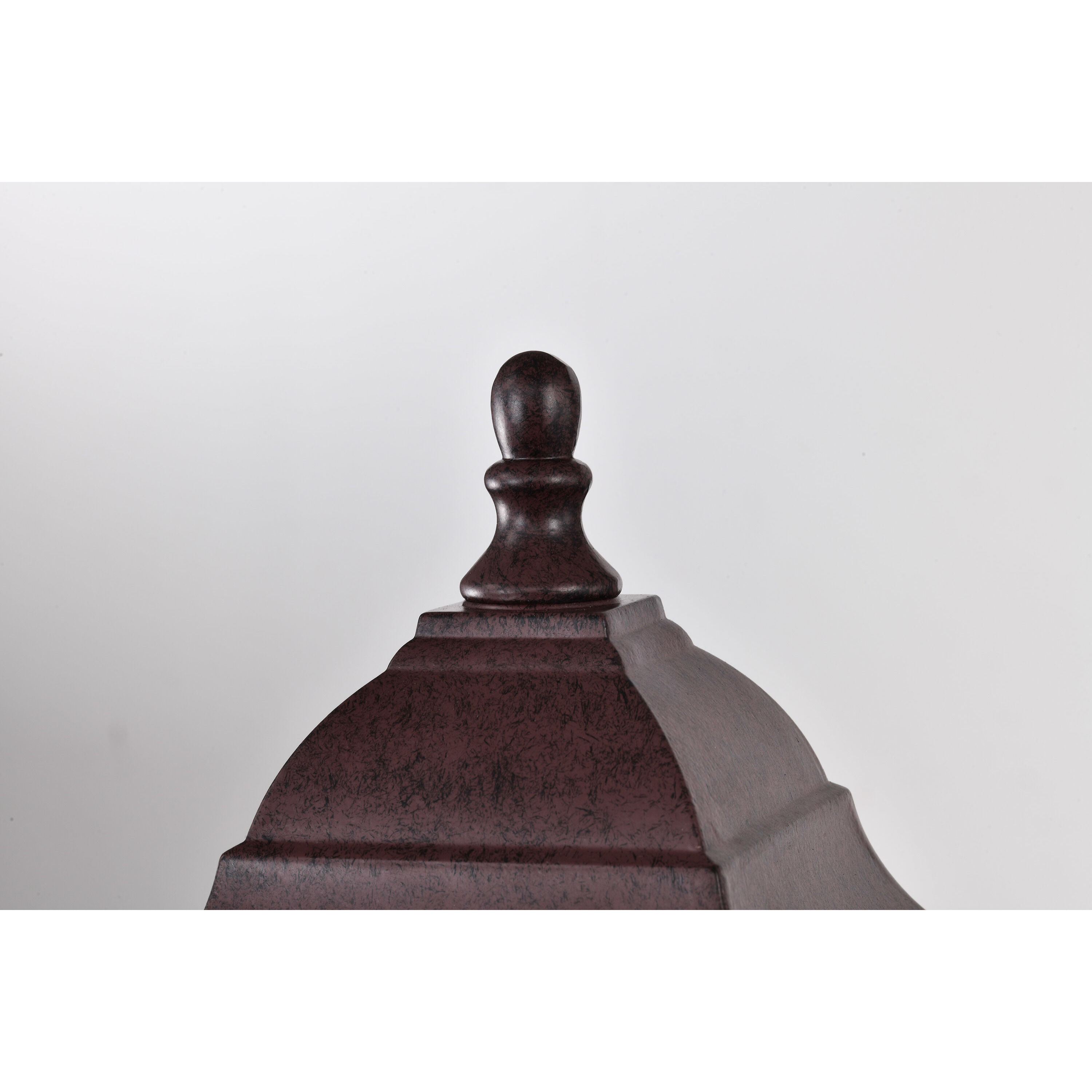 Briton 1 Light 14 inch Old Bronze Outdoor Post Lantern