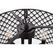Elise 4 Light 14 inch Black Pendant Ceiling Light