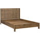Quinnton Clear Coat Satin Bed, Queen