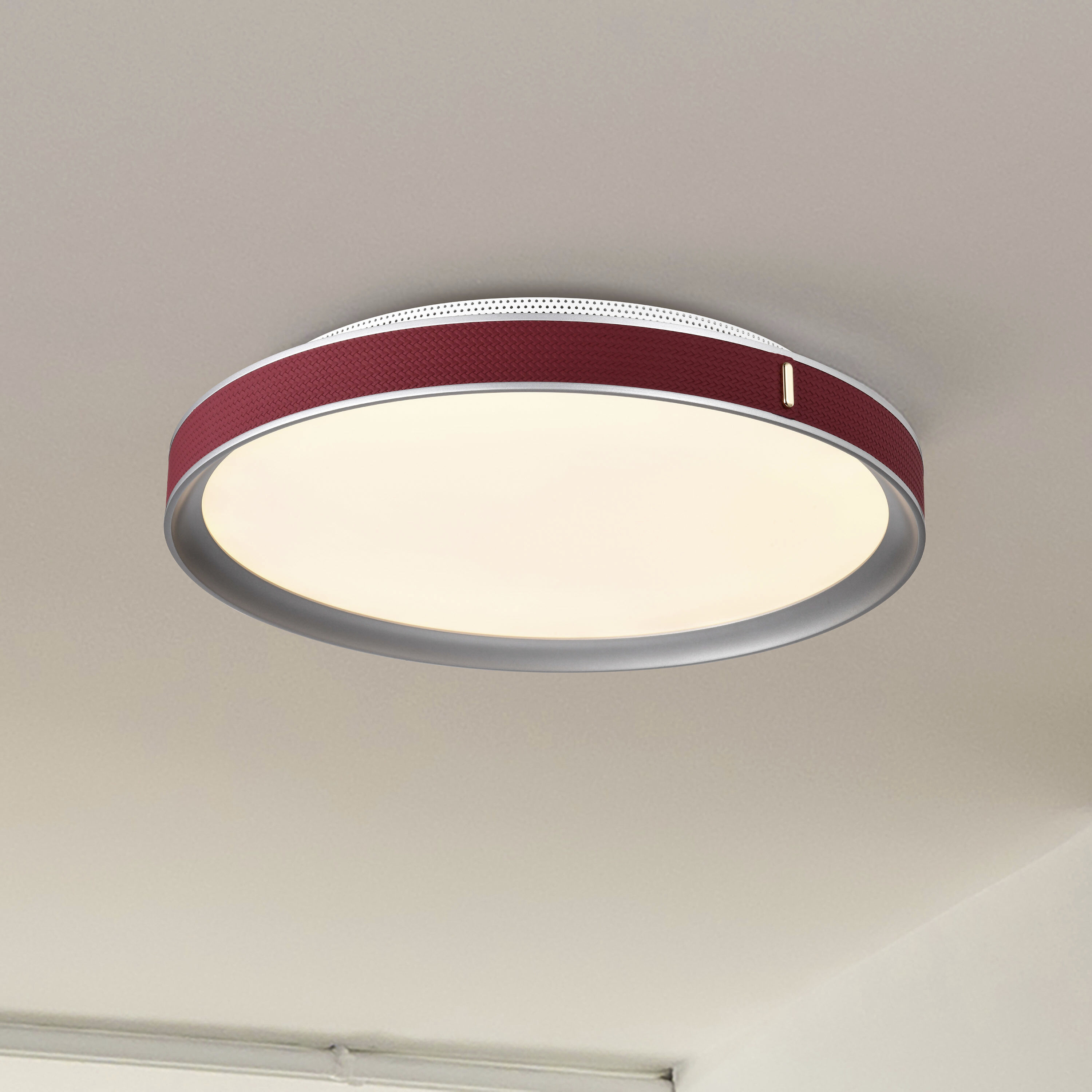 Bandon LED 19.5 inch Gray Flush Mount Ceiling Light