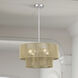 Acordia 4 Light 20 inch Painted Nickel Pendant Chandelier Ceiling Light