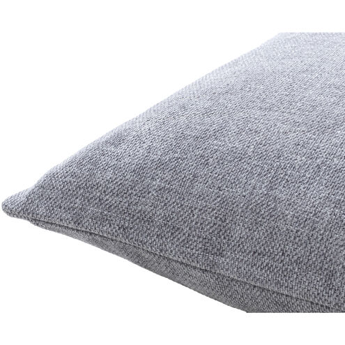 Sajani 18 X 18 inch Slate/Slate Blue/Light Silver/White Accent Pillow