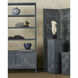 Ezra 12 inch Blue/Natural/Linen Boxes, Set of 2