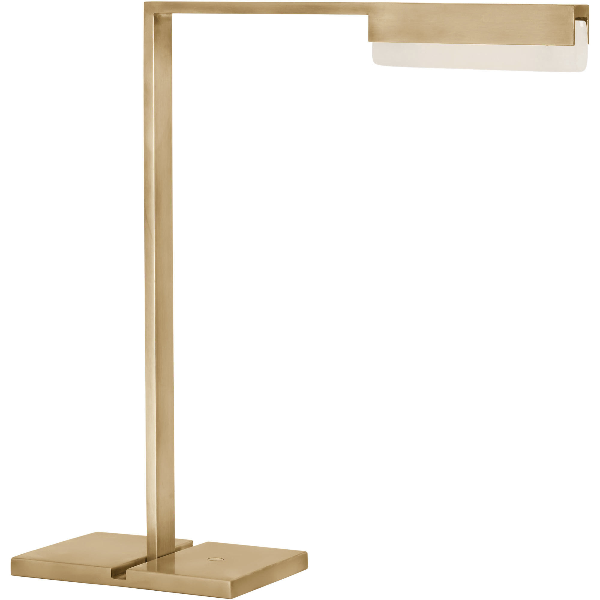 Kelly by Kelly Wearstler Linea 15 inch 8.00 watt Hand Rubbed Antique Brass Table Lamp Portable Light