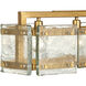 Countervail 6 Light 39.5 inch Antique Brass Chandelier Ceiling Light