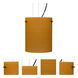 Tamburo 8 LED Black Cable Pendant Ceiling Light