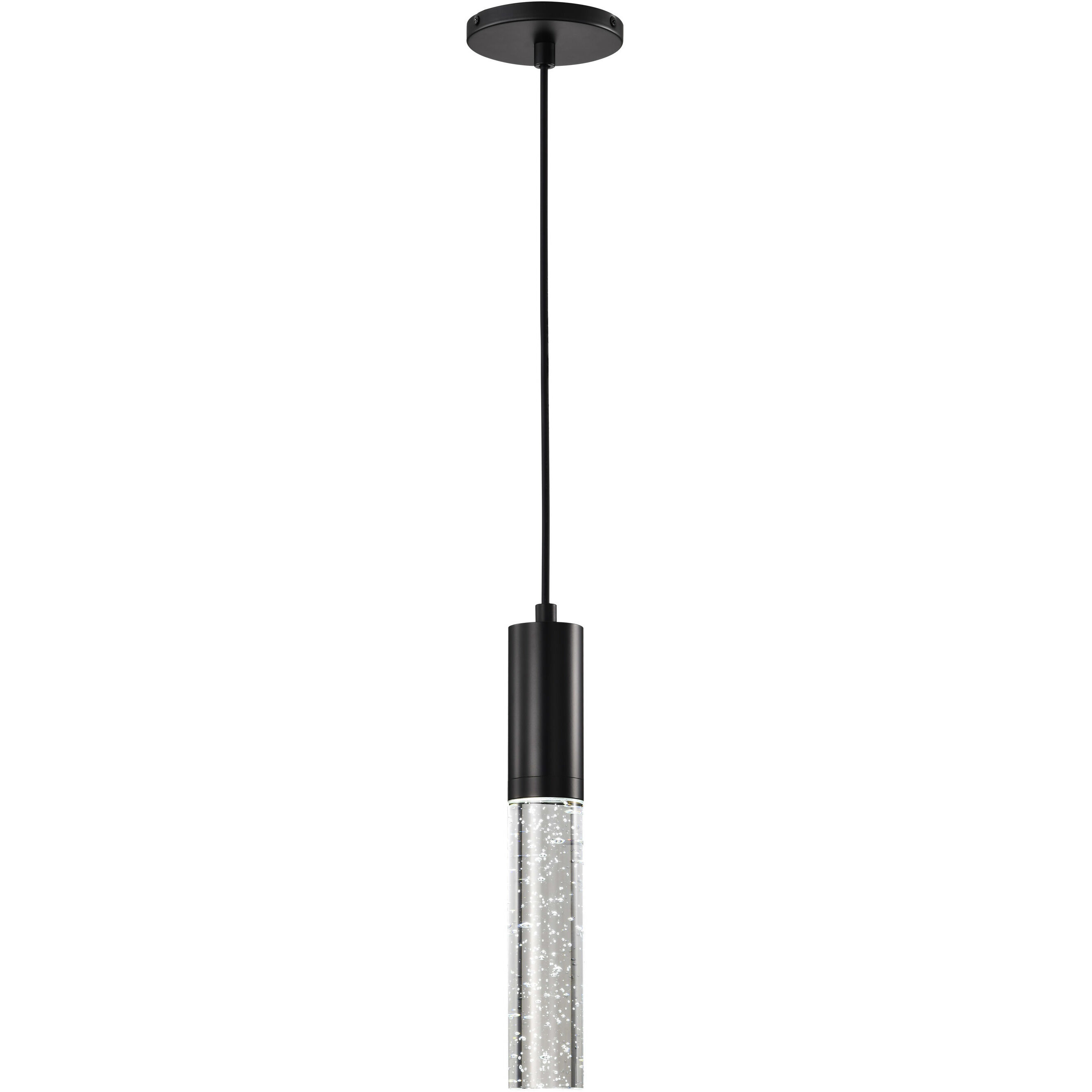 Lacey LED 2.25 inch Matte Black Pendant Ceiling Light
