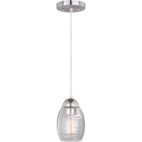 Isley 1 Light 5 inch Satin Nickel Mini Pendant Ceiling Light