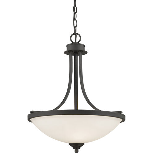 Bordeaux 3 Light 17.13 inch Bronze Pendant Ceiling Light