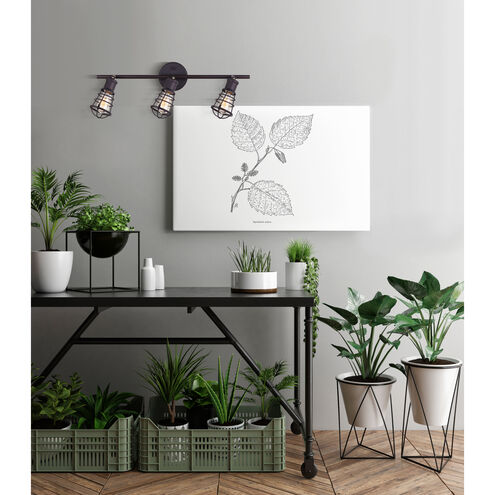 Madison 3 Light Graphite Track Ceiling Light