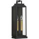 Aspen 2 Light 19 inch Matte Black Outdoor Sconce