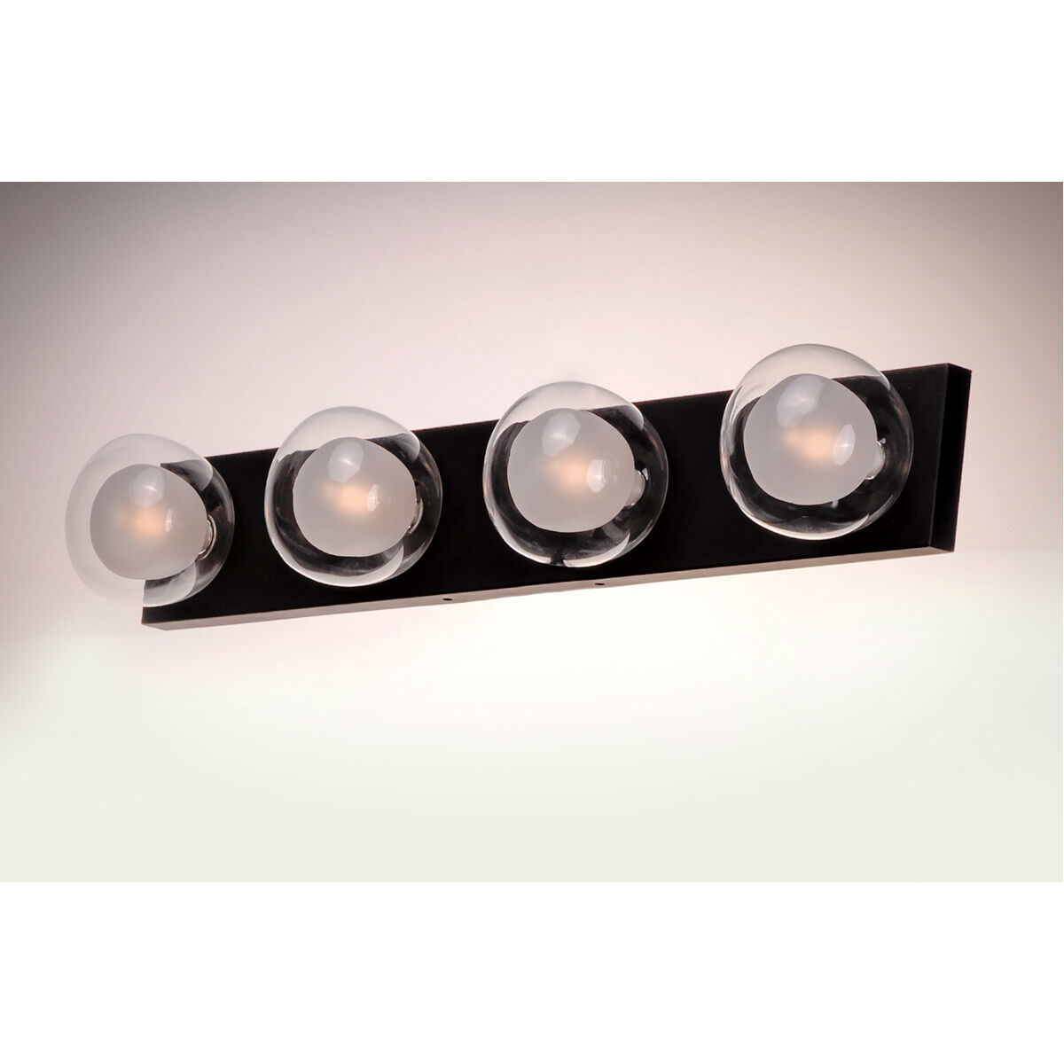 Pod LED 30.75 inch Black Bath Vanity Light Wall Light