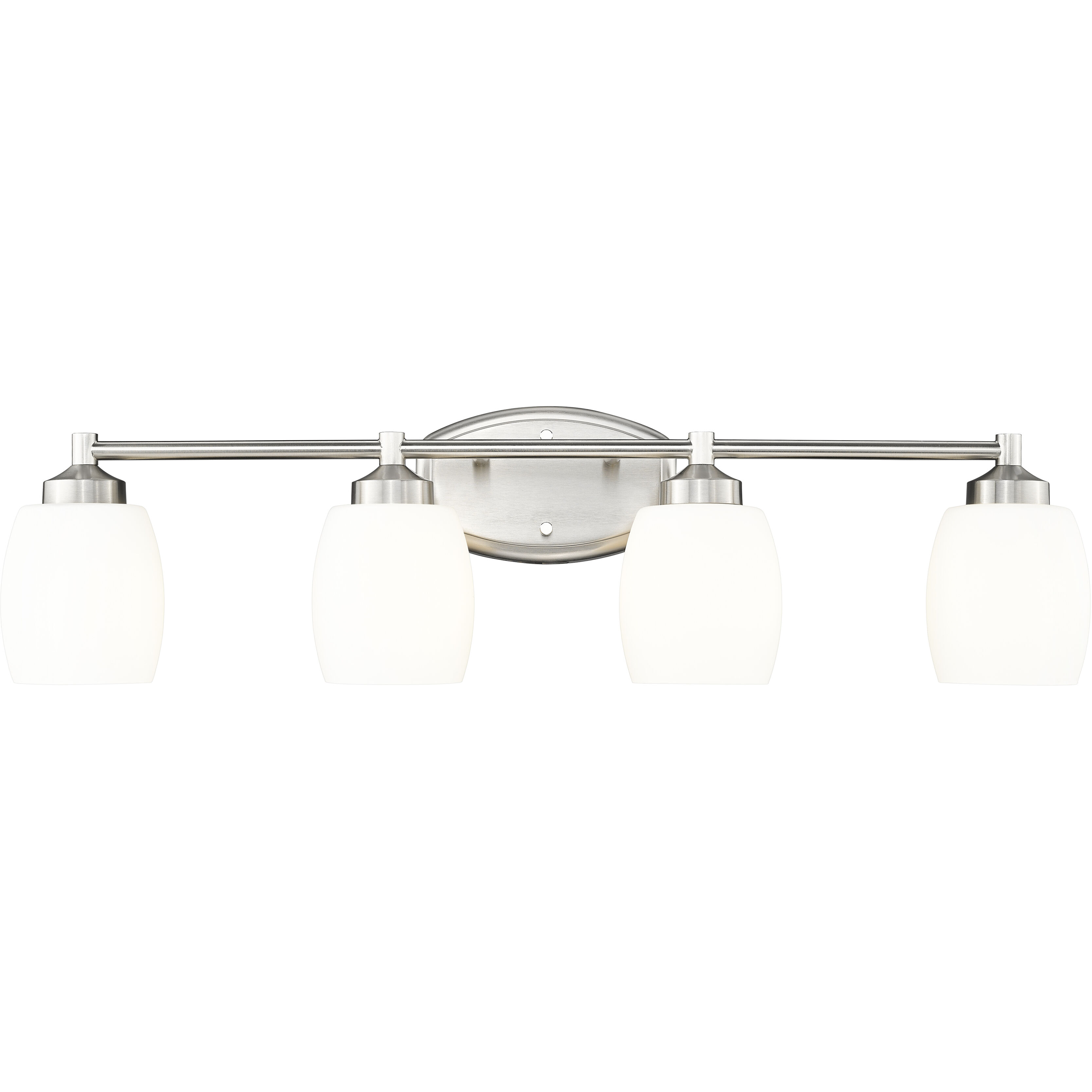 Kendrick 4 Light 31.25 inch Brushed Nickel Bath Vanity Light Wall Light
