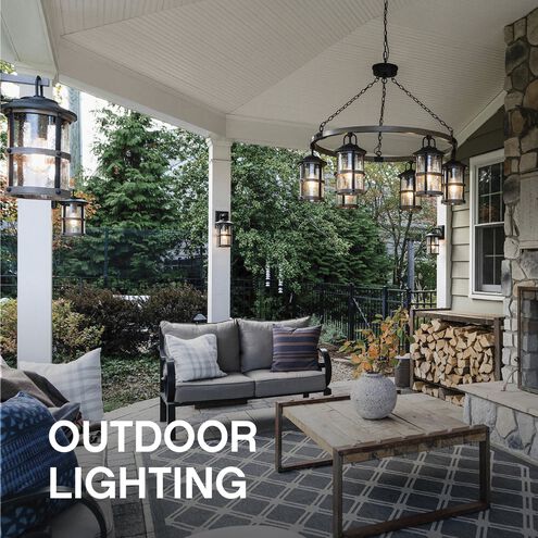Shelter LED 28 inch Buckeye Bronze Outdoor Post Mount Lantern