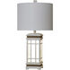 Cameron 29 inch 100.00 watt Cream and Brown Table Lamp Portable Light