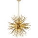 Killiam 16 Light 36 inch Cavalier Gold Pendant Ceiling Light