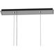 Refrax 13 Light 32 inch Stainless Steel Linear Pendant Ceiling Light in Swarovski