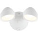 Fort Worth 2 Light 8.78 inch Studio White Flood Light