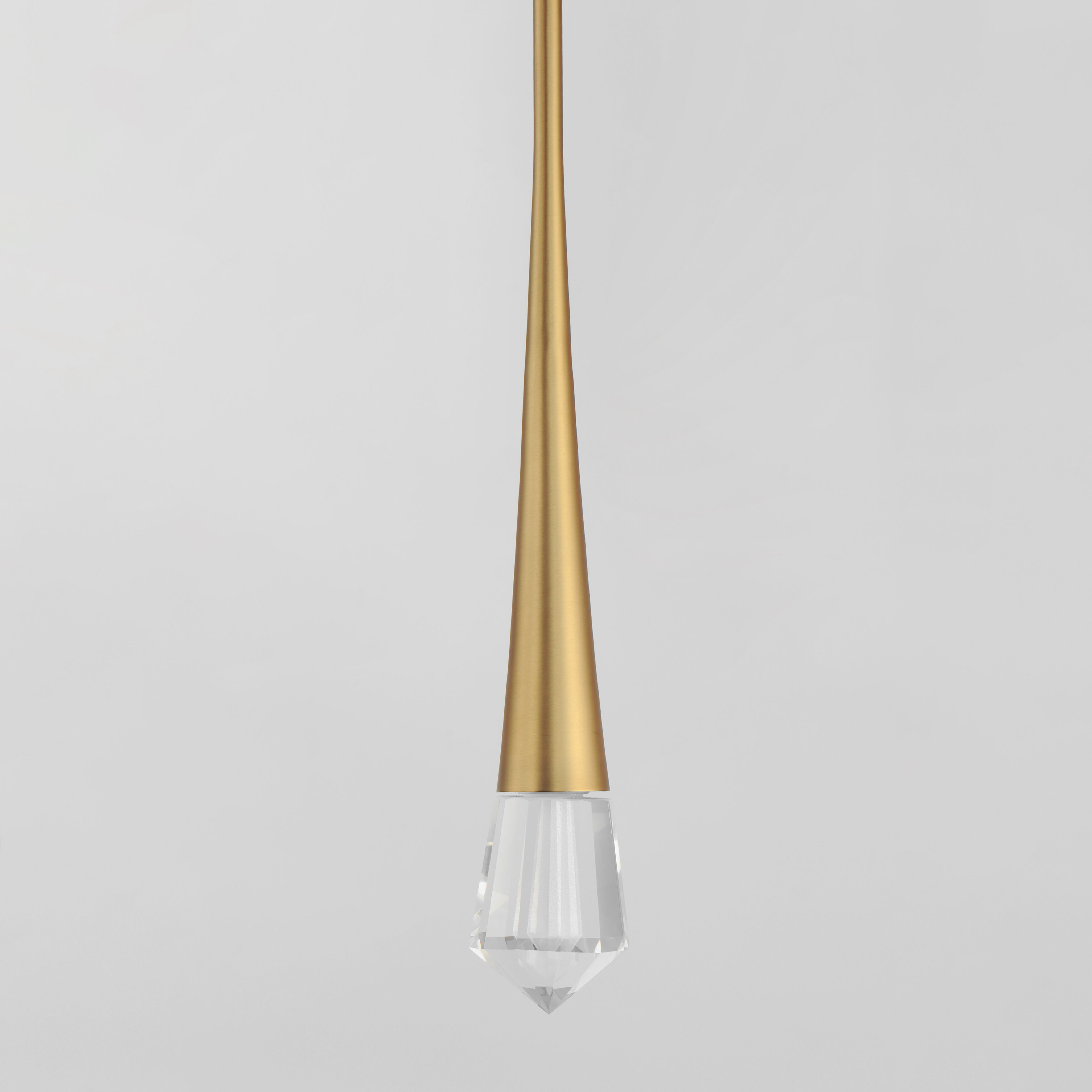 Pierce LED 2.25 inch Gold Single Pendant Ceiling Light