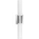 Portia LED 25 inch Polished Nickel Vanity Light Wall Light, Vertical