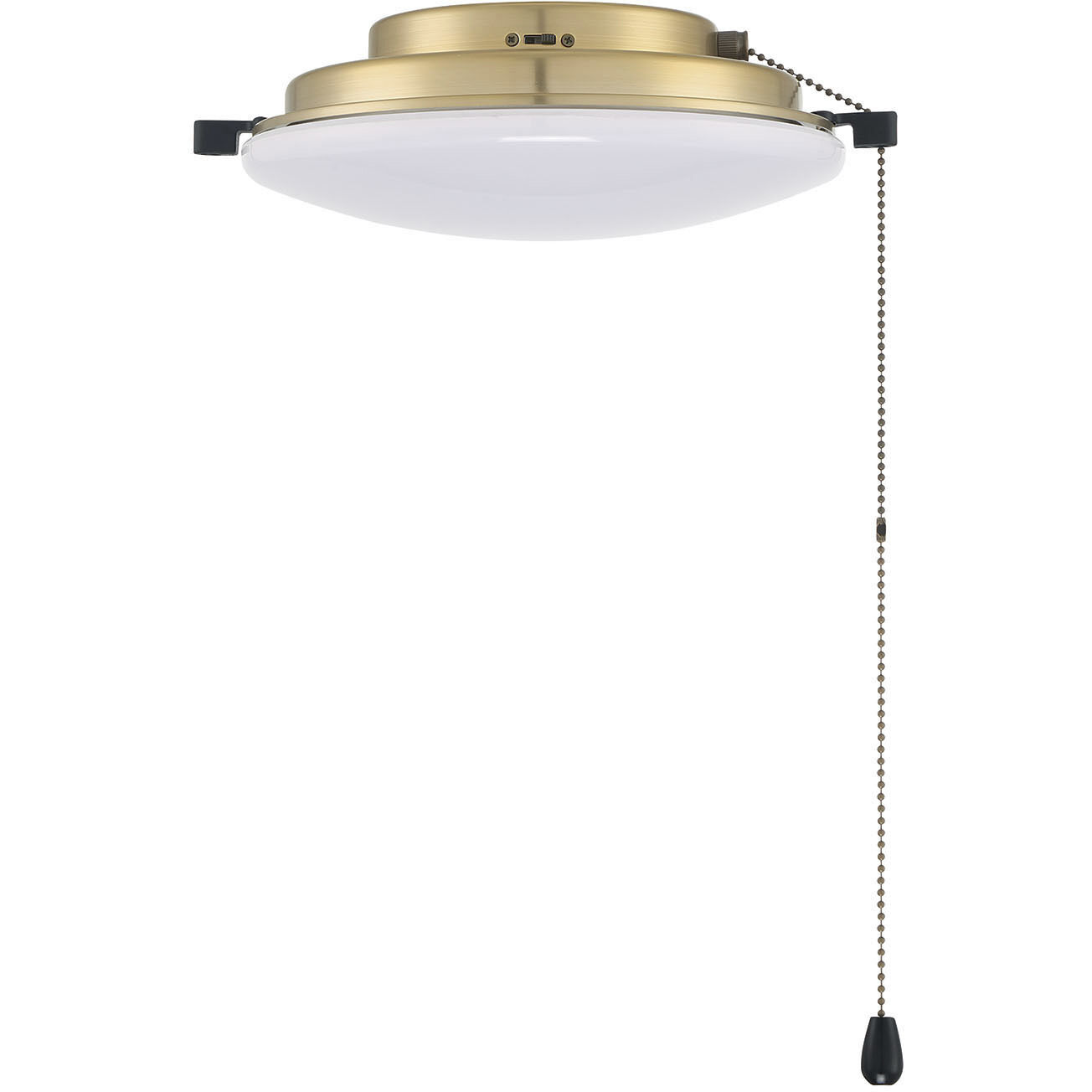 Universal Fan Light Kit LED Satin Brass Light Kit