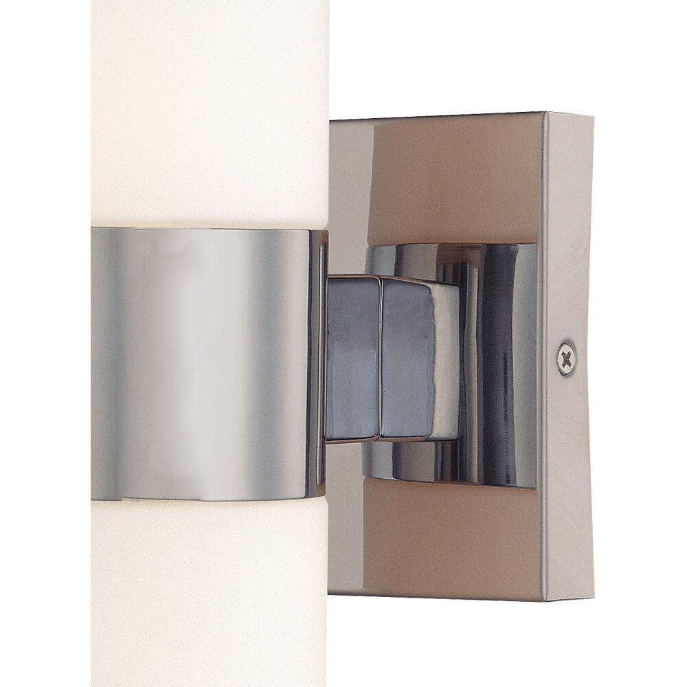 ML 2 Light 5 inch Brushed Nickel Wall Sconce Wall Light