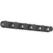 Edna LED 25 inch Black Bath Vanity Light Wall Light