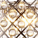 Madison 6 Light 25 inch Polished Nickel Pendant Ceiling Light, Urban Classic