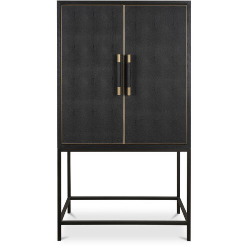 Mako Black Bar Cabinet