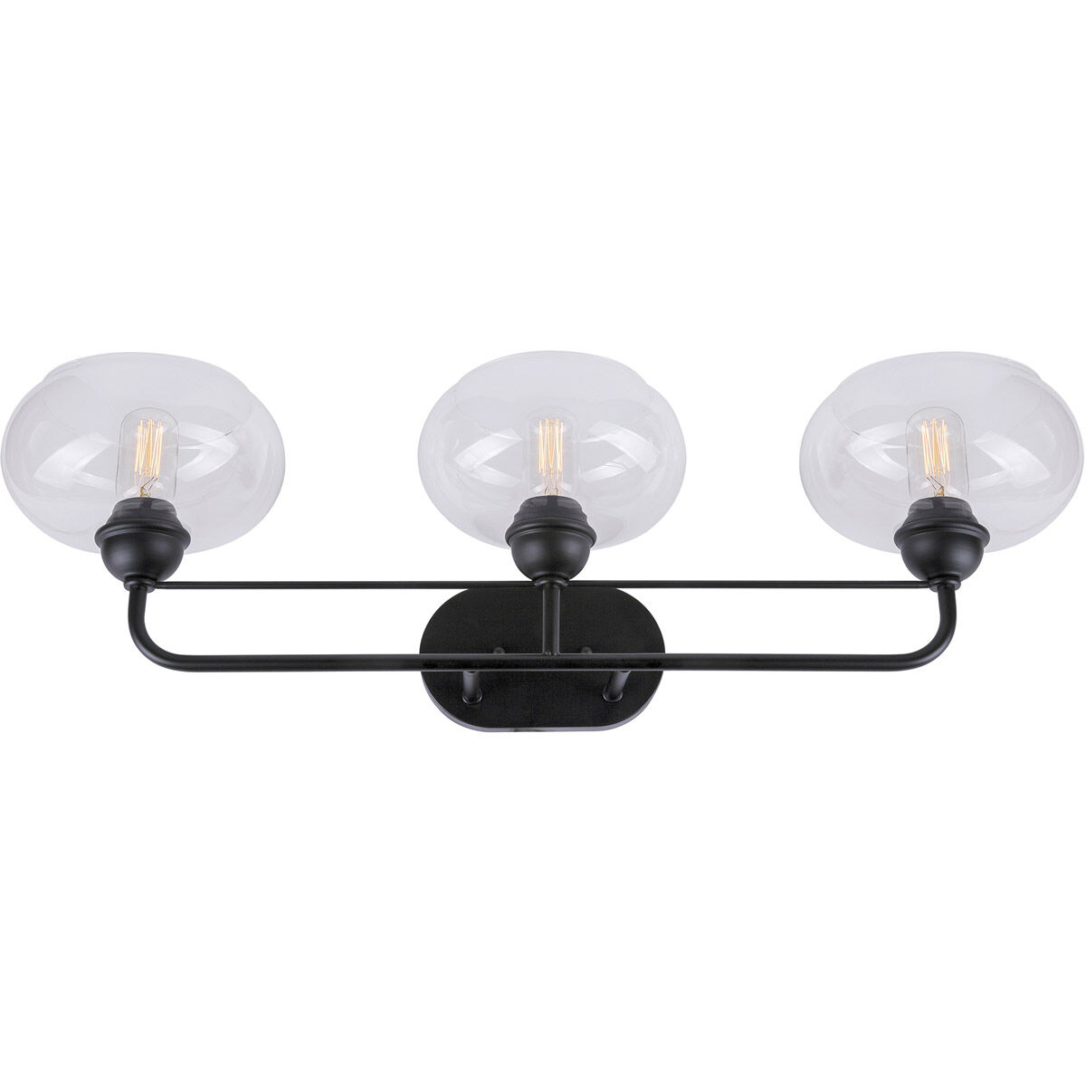 Cameron 3 Light 32 inch Black Vanity Light Wall Light