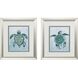 Waterside Collection Green Framed Art