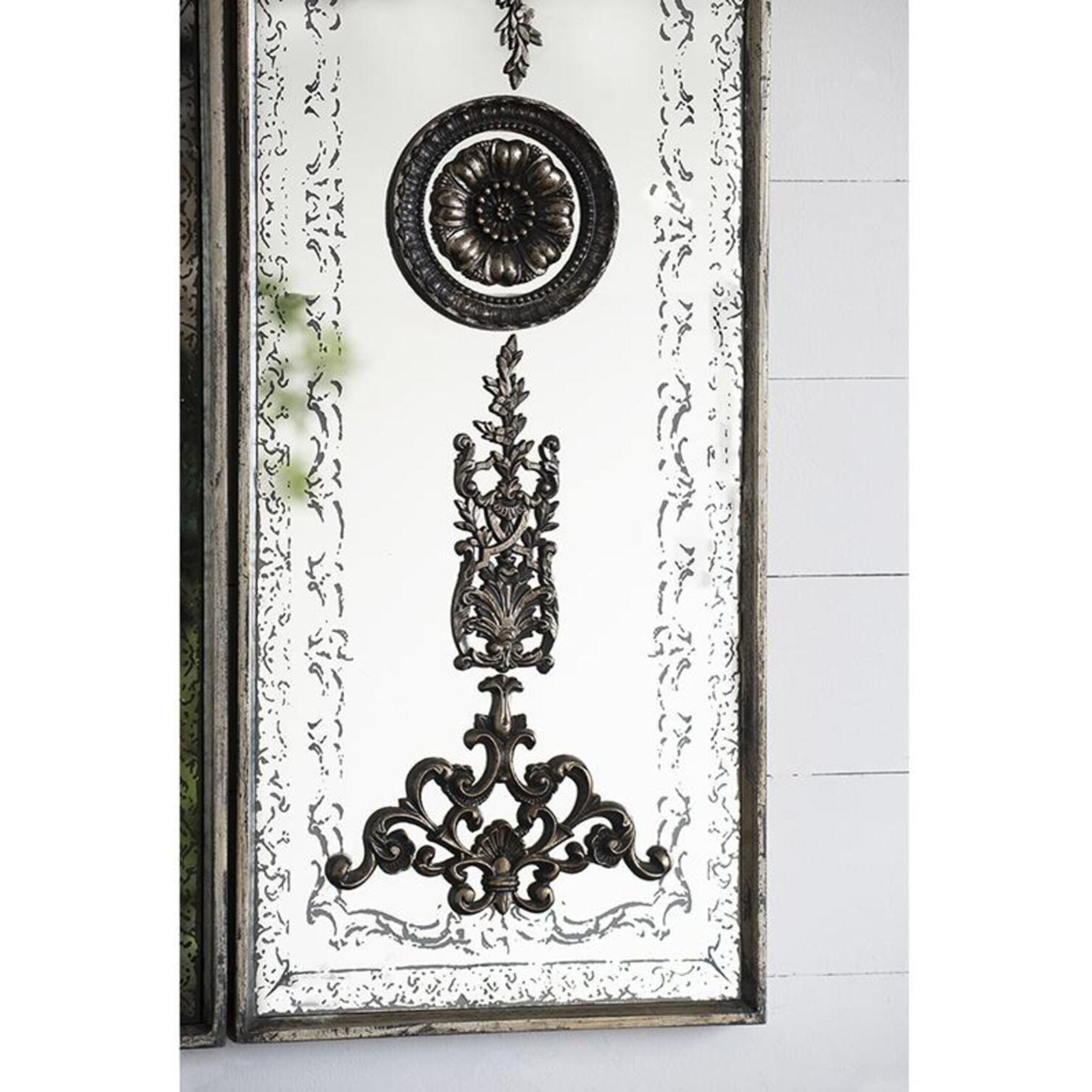 Doorways Bronze and Mirrored Wall Art, Set of 2