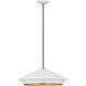 TOB by Thomas O'Brien Stanza 1 Light 24 inch Matte White Pendant Ceiling Light