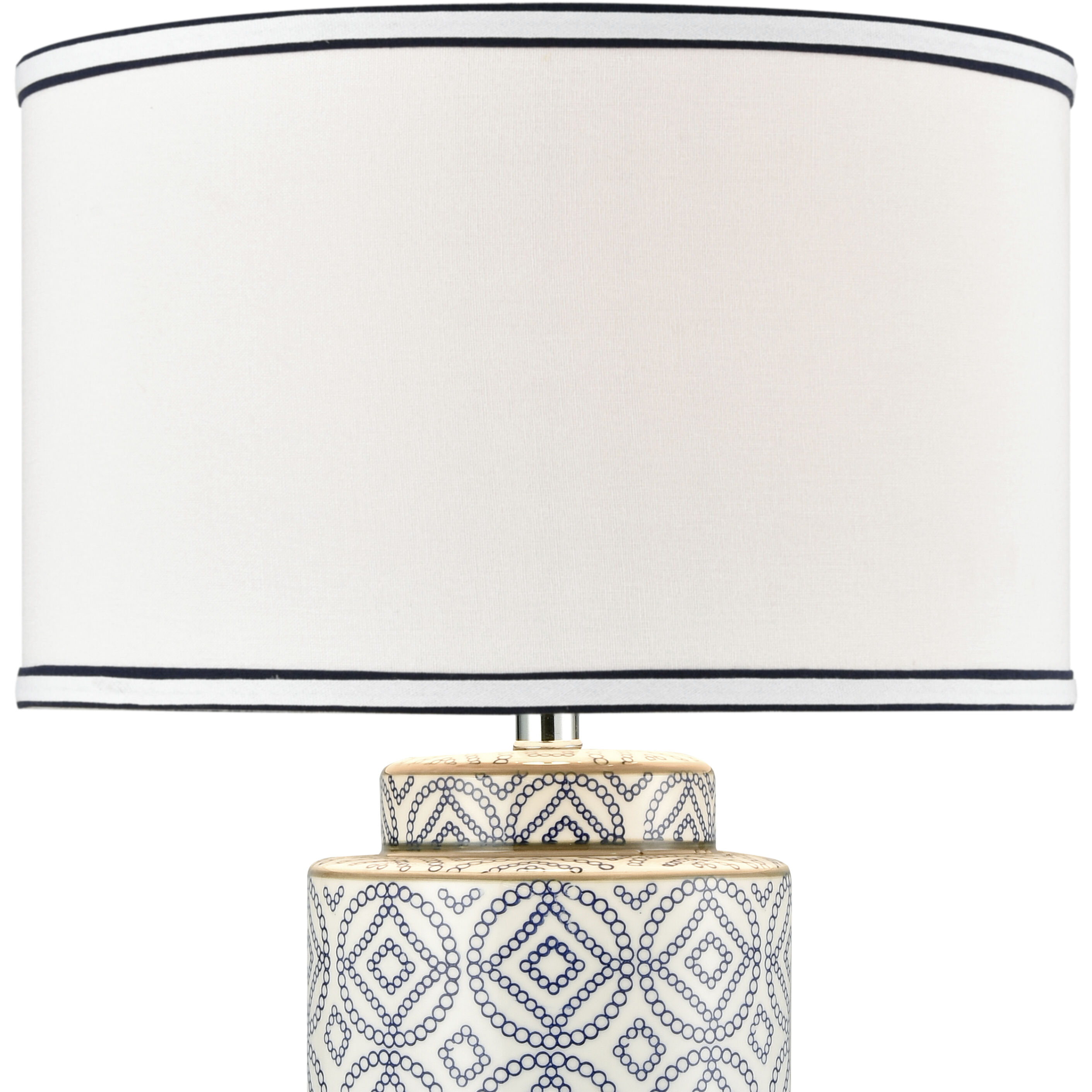 Ambert 27 inch 150 watt Blue Table Lamp Portable Light