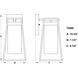 Nash LED 15.75 inch Textured Black Outdoor Wall