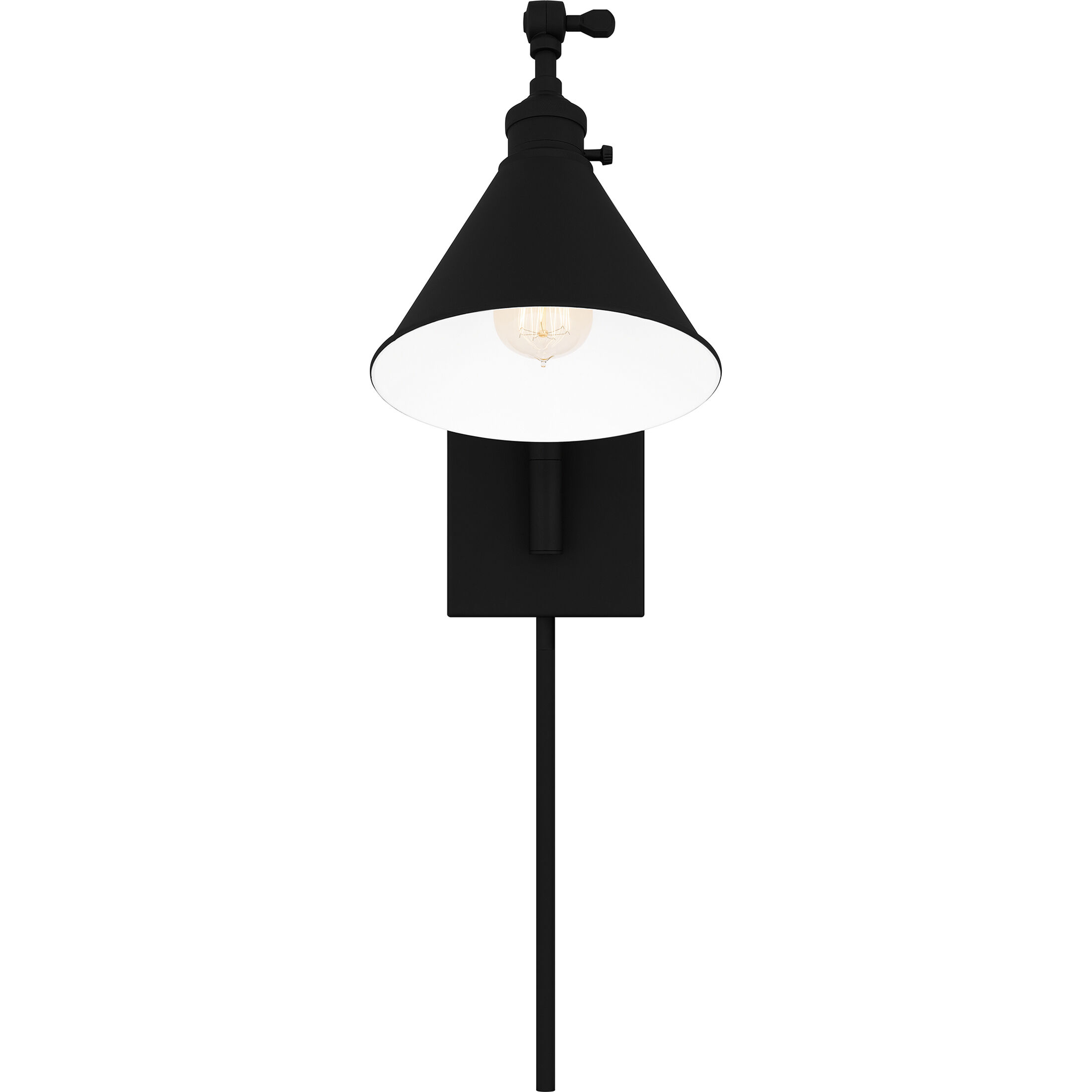 Potmore Wall Sconce Wall Light in Matte Black