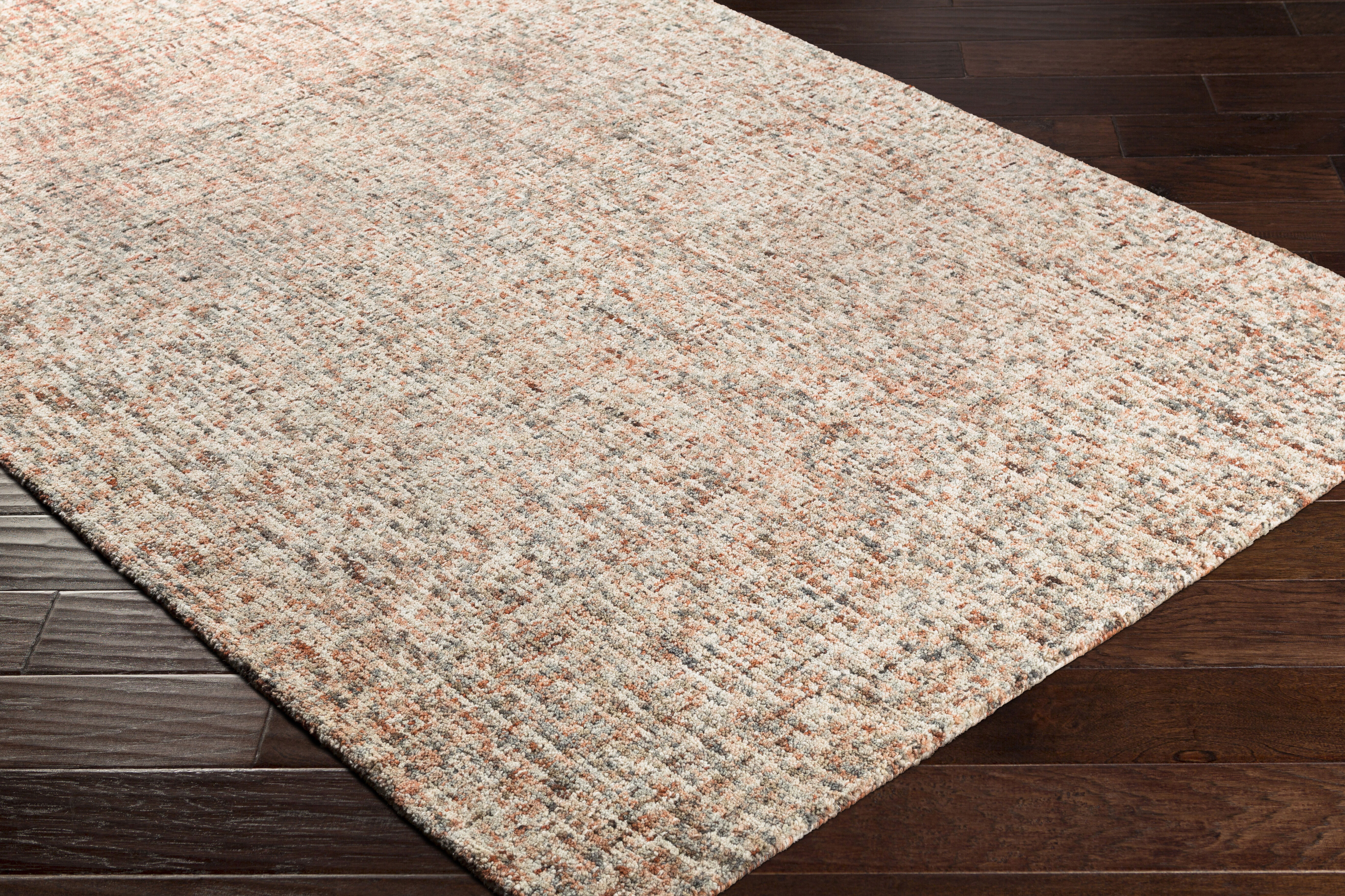 Emily 36 X 24 inch Burnt Orange Rug in 2 x 3, Rectangle