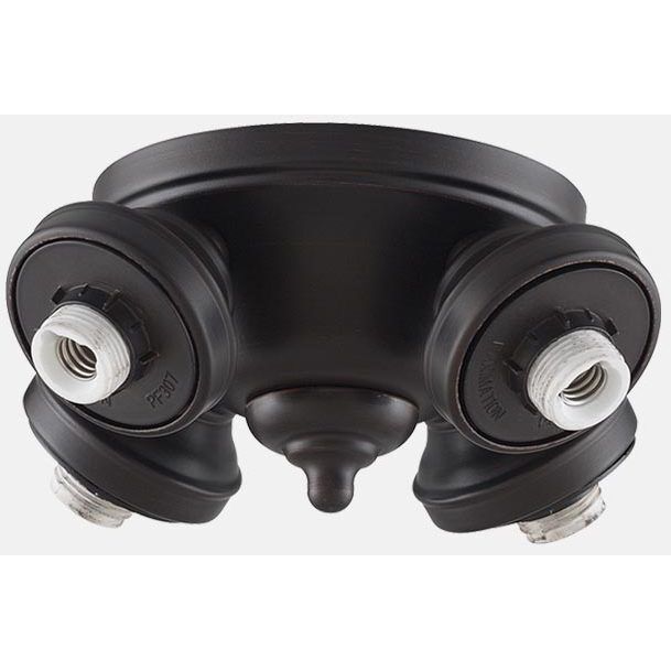 myFanimation 3 Light Incandescent Dark Bronze Fan Light Kit