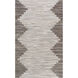 Zander 96 X 60 inch Silver Gray Rug in 5 x 8, Rectangle