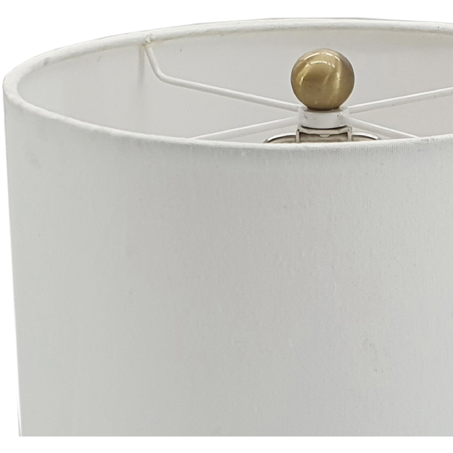 Peraro 34 inch 60 watt Black/Gold/White Table Lamp Portable Light