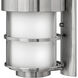 Saturn Outdoor Wall Mount Lantern in Stainless Steel, Large