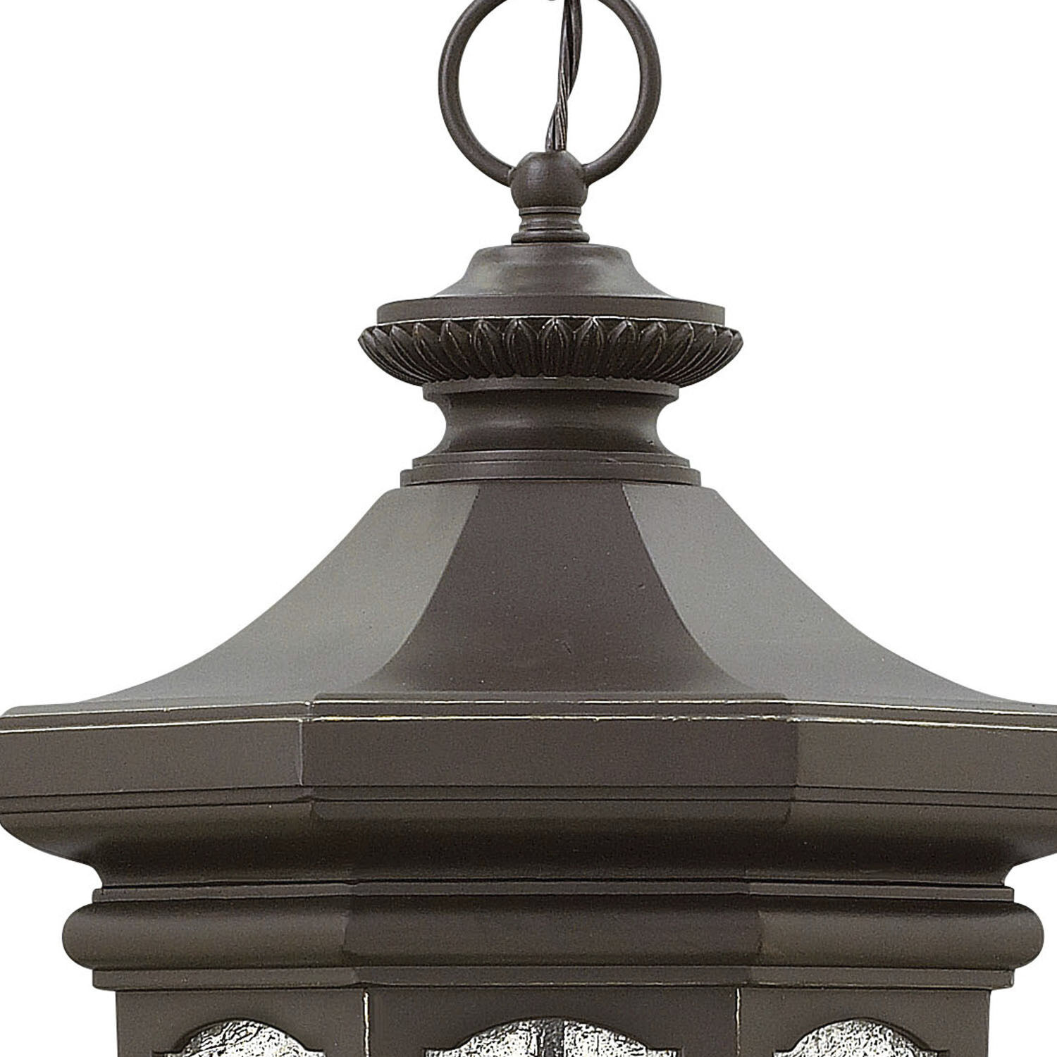 Estate Series Raley 4 Light 11.75 inch Oil Rubbed Bronze Outdoor Hanging Lantern