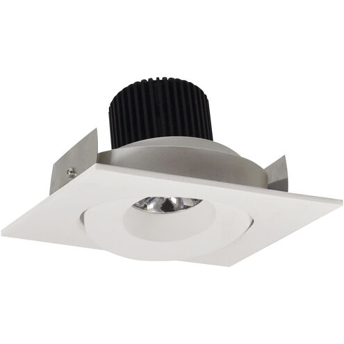 Iolite Black with Black Recessed Light in 4000K, 2500, Square Surface Gimbal