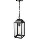 Beaufort 1 Light 7 inch Powder Coated Black Outdoor Hanging Lantern