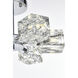 Lyra 6 Light 14 inch Chrome Flush Mount Ceiling Light